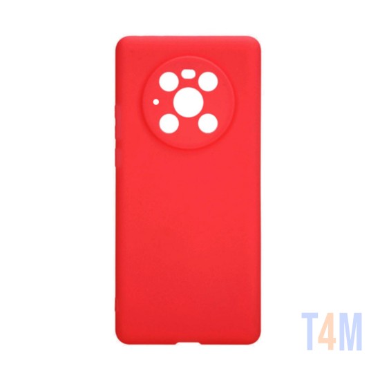 Capa de Silicone para Huawei Mate 40 Pro Vermelho